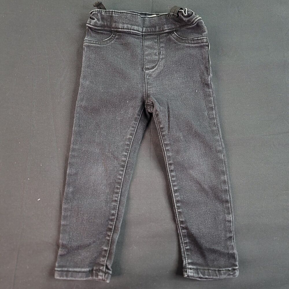 Levis Boys Black Jeans Toddler Denim Pull-On Jeggings 3T